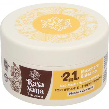 Rasayana Balsamo e Maschera 2in1 Methi Zenzero, 200 ml