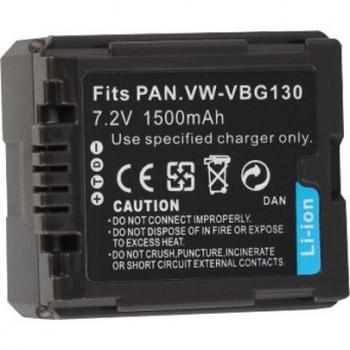 Batería Recargable VW VBG130 (1500 mAh) – Ideal para modelos HDC‑SD1 y SDR‑H20