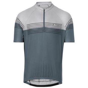 Vaude Posta Half-Zip Cycling Shirt, 2XL, Men's Heron Material