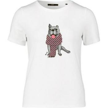 Zero Kurzarmshirt mit Motivprint, Größe 36