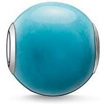 Karma‑Bead‑Howlith 925 Silberstück (Thomas Sabo)