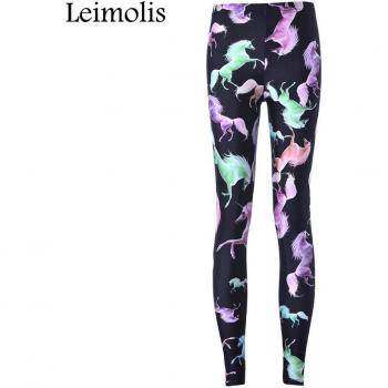 Punk Rock 3D Printed Leggings for Women