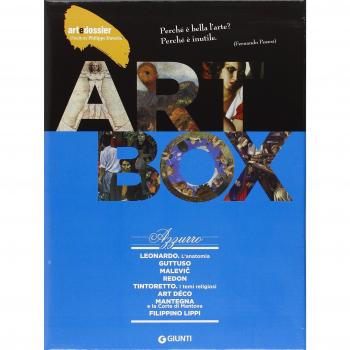 Dossier d'art. Box azzurro: Leonardo. L'anatomia-Guttuso-Malevic-Redon-Tintoretto. Temi religiosi-Art déco-Mantegna e la corte di Mantova-Filippino Lippi. Ediz. illustrata