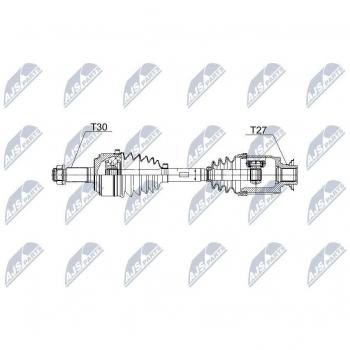 Semiasse a doppio albero NTY NPW‑HD‑062