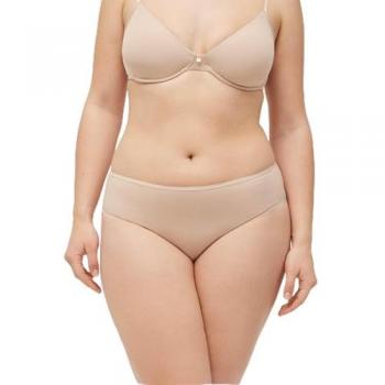 Braga Midi de Control en Algodón Natural Color Nude XL Ysabel Mora