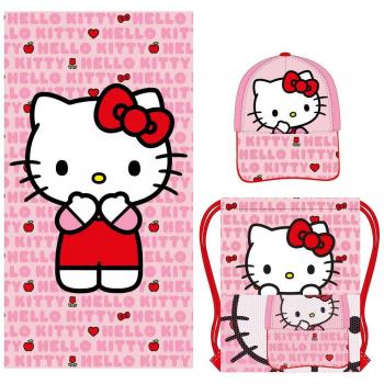 Toalla + Saquito Hello Kitty 3‑En‑1 – Cerdá 2200010470