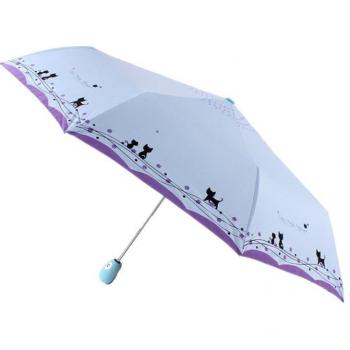 Cute Cat Automatic Rain Umbrella