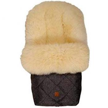 Lammfell Fußsack milky sand Nelly Limited Edition