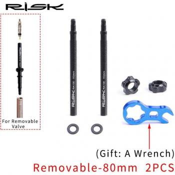 RISK RA108 Presta Valve Extender with Core Wrench