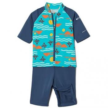 Columbia Maillot de Bain Enfant SANDY SHORES SUNGUARD SUIT Bleu Tendance