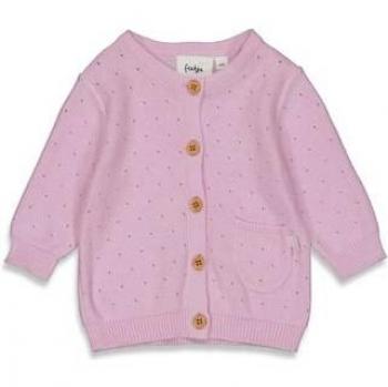 Cardigan violet Cotton Candy en coton