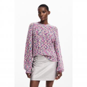 Suéter Multicolor Desigual Talla L