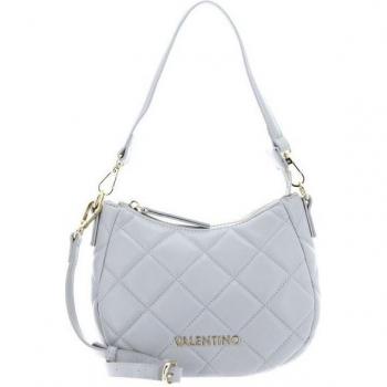 Valentino Vbag Quilted PU Leather Grey Women’s One‑Size Bag