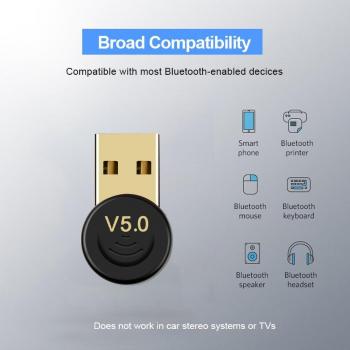 USB Kebidumei: Conector Bluetooth 5.0 y Transmisor de Sonido