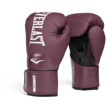 Everlast Elite 2 Guantes de boxeo de 14 oz en color rojo