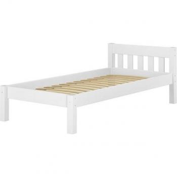 Lit enfant en bois massif blanc
