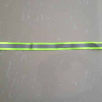 Lime Green 2cm Reflective Tape for Clothing and Bags