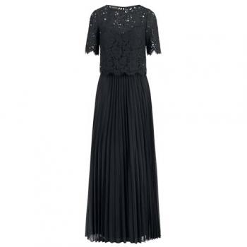 Apart Festliches Kleid mit Plissee und Spitze