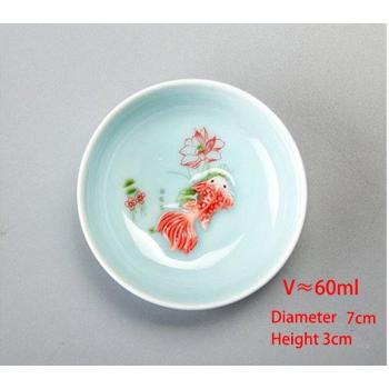 Celadon Kung‑Fu Gaiwan Set mit Tasse