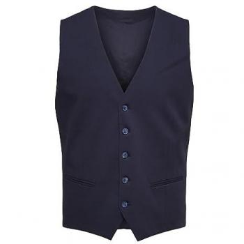 Gilet Slim Fit Selected Liam Blu Navy 52