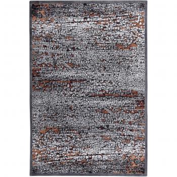 Estilo Gino Falcone Alfombra 75x150 dorada