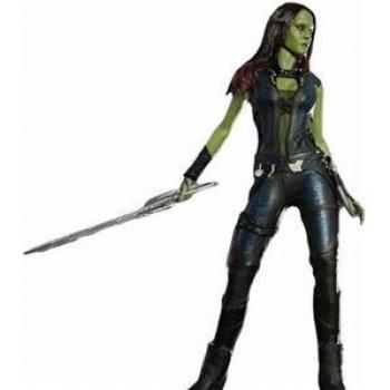 Guardians of the Galaxy Hot Toys Gamora 12‑inch Scale Figure – Colorful Build