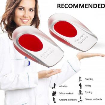 Semelles anti-douleur en gel pour fasciite plantaire