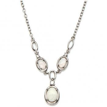 Goddess of Light Silver Necklace