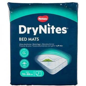 Huggies DryNites Bettschoner, 7 Stücke pro Paket