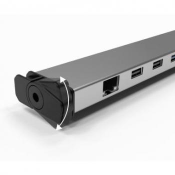 Docking Station 9 in 1 USB-C Hub con HDMI e RJ45