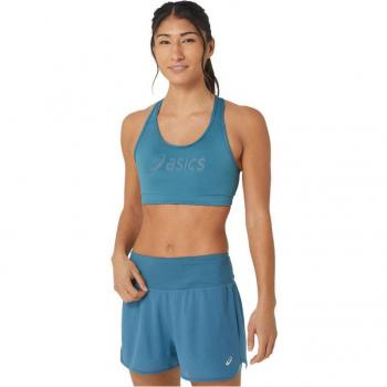 Sujetador deportivo Asics Core Logo mujer Gloomy Sea