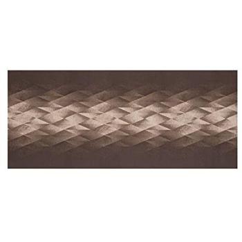 Tessuto Diamante Passatoia in Marrone 57x230
