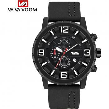 Quarz-Pilot: Große Armbanduhr für Männer