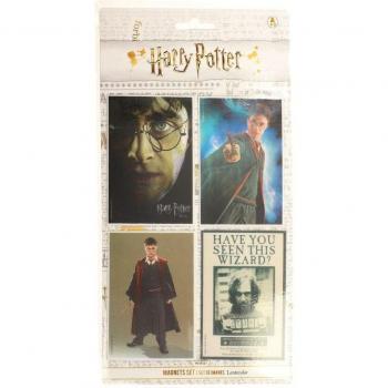 Ensemble de 4 aimants Harry Potter