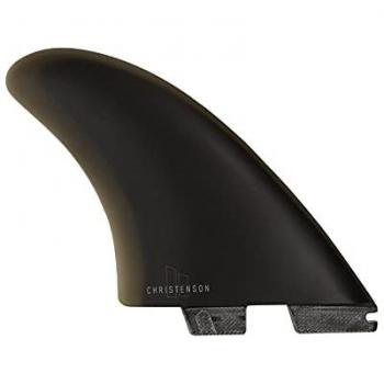 FCS II Christenson Twin PG Finne‑Set – Schwarz
