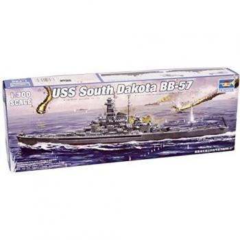 Cuirassé USS South Dakota 1/700 Trumpeter