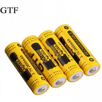 GTF 14500 3.7V 2800mAh Rechargeable Battery for Headlamps