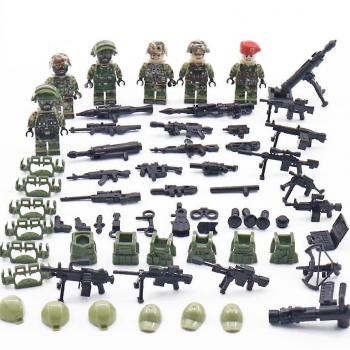 Mini‑Figurines Armée Russe – Bloc de Construction MOC WW2 Brickmania