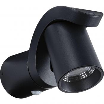 Paulmann Cuff Outdoor Wall Light with Motion Sensor, IP44, Anthracite