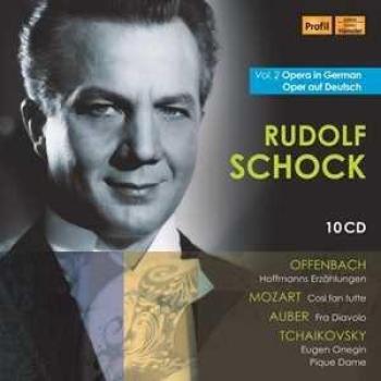 Collection Opéra Allemand Vol.2 – Rudolf Schock : Hoffmanns Erzählungen, Così fan tutte, Fra Diavolo, Eugen Onegin & Pique Dame