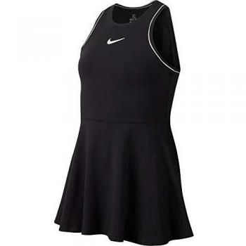 Nike G Nkct Dry Dress Robe pour Fille S Noir/Blanc/Blanc