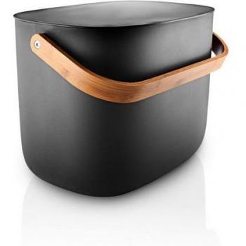 Eva Solo Poubelle 16 L Noir-Brun à Compartiments