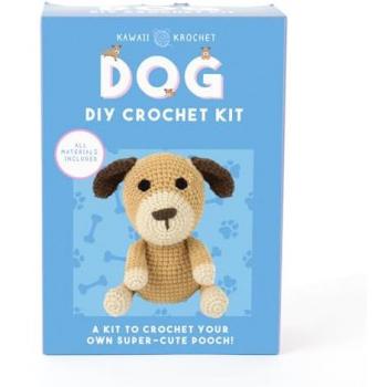 Brown Puppy Crochet DIY Set
