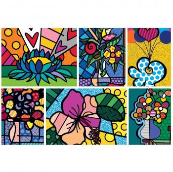Kreativ Blomsterpussel 2000 Delar