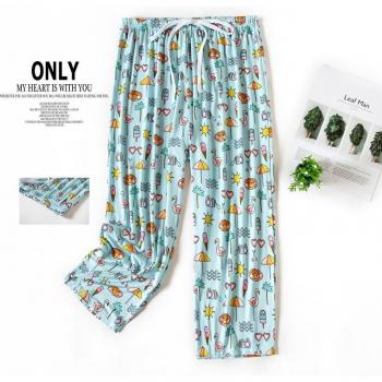 Casual Women's Calf-Length Sleep Pants