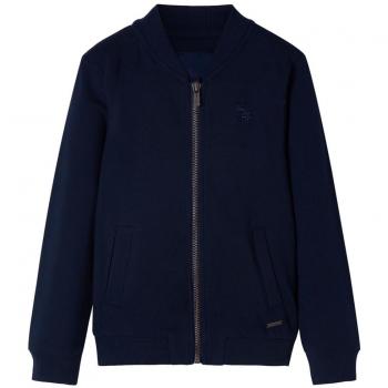 Navy Zip-Up Sweatshirt for Kids Size 104