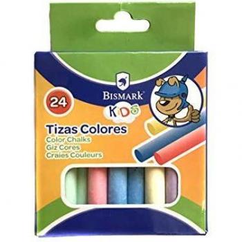 Paquete de 24 tizas de colores Pampy