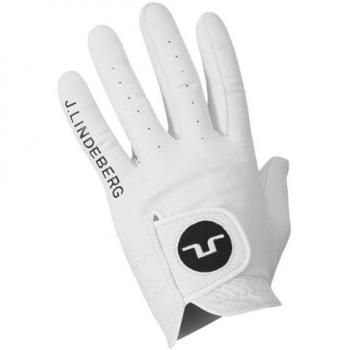 Ron Classic Leather Golf Glove (White) – XL – J. Lindberg