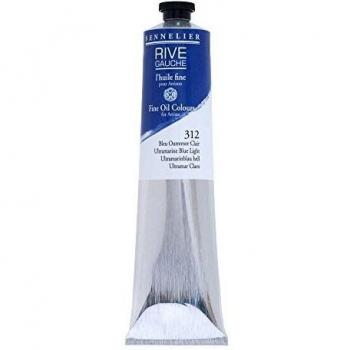 Bleu Outremer Clair (Fine Oil) – Tube 200 ml – Sennelier, Rive Gauche