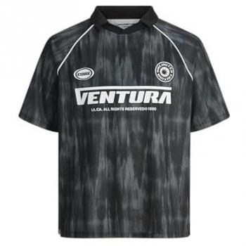 Camisa Polo Frontal Negra Jack & Jones
